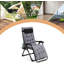 Steel Outdoor Lounge Chair with Cushions