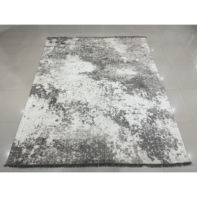 Hand Knotted Wool Abstract Area Rug