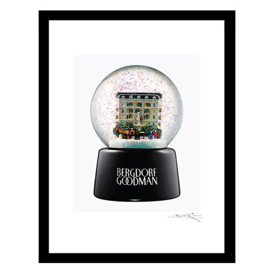 " Bring In The Holidays Fashion Designer Snow Globe " by Fairchild Paris