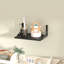 2 tablettes flottantes profondes de 2 pièces, tablettes de rangement murales en bois, tablettes flottantes profondes de 12 pouces pour le salon, rétro-256092290