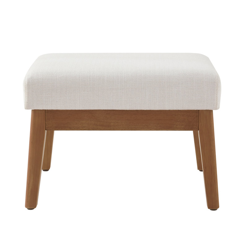  Repose-pieds moderne l 20 po Herrot, Blanc