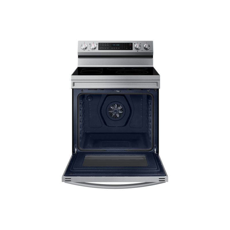 Cuisinière électrique 30 po avec four à convection 6,3 pi cu, Acier inoxydable
