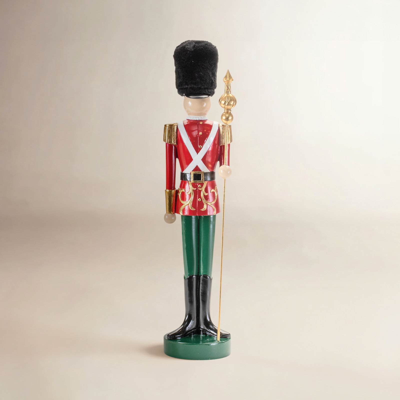 Holiday Nutcracker Soldier Statue 19"H