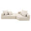 Canapé modulaire surdimensionné surdimensionné, ensemble de canapé de plancher Boucle de luxe, canapé convertible compressé, canapé spacieux rempli de mousse pour le salon, combinaison gratuite de 2 PC, 2 couleurs