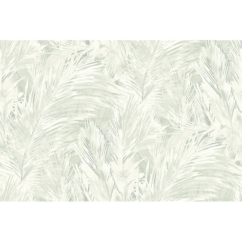 Alisson Floral Wallpaper, Moss