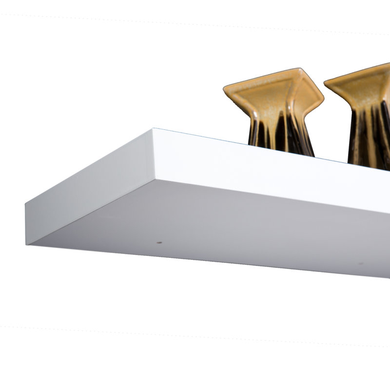 Sartaaj Floating Shelf, 24", White