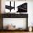 Entryway Console Table With Drawers And Bottom Shelf – Space-Saving Sofa Table With Extra Storage And Projecting Drawers-737883616-737883622