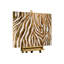 Golden Zebra Hand Painted Acrylic Painting