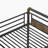 Metal Bunk Bed, Industrial Detachable Bunkbeds With Safety Guard Rails