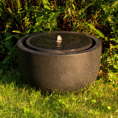 Fontaine à bulles ronde 12,60 "H