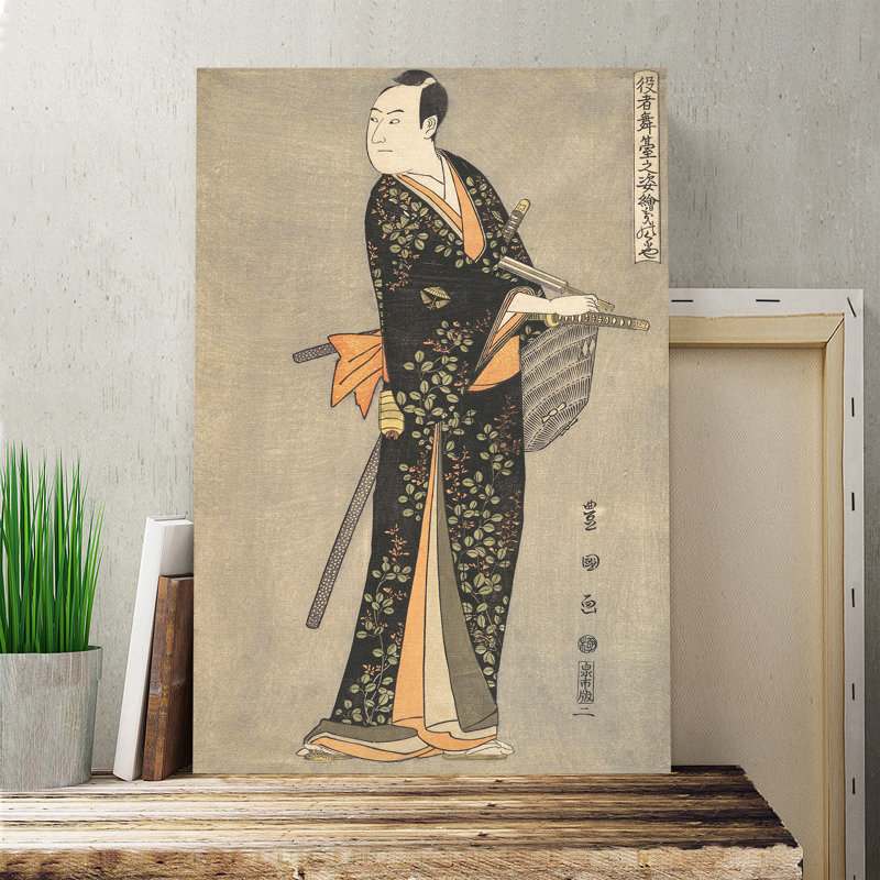 Japanese Oriental by - Wrapped Canvas, 50cm H x 35cm W