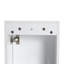 Armoire murale de salle de bain 12 "blanc brillant avec portes à fermeture en douceur et design flottant | Idée cadeau