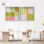 Pastel Minimal Boho Art 2 Panel Set Shadowbox Print by -680030375-680030378