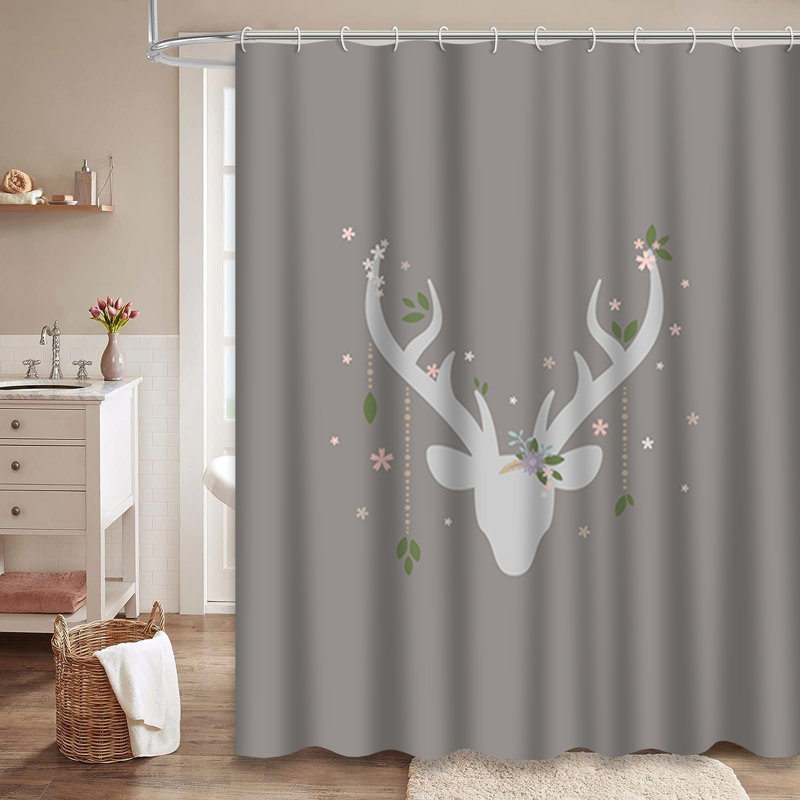 Rideau de douche Boho, L 72 po x l 72 po