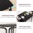 Dining Table for 2, Small Table and Chairs Set of 2, Square Dinette Set for 2, Dinner Table Set, 3 Piece Kitchen & Dining Room Sets for Small Space,(Dining Table with 2 Chairs)-310141905