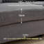 2-Seater Corduroy Sofa with 2 Throw Pillows, Deep-Seated Upholstered Couch with Square Arms-554044277
