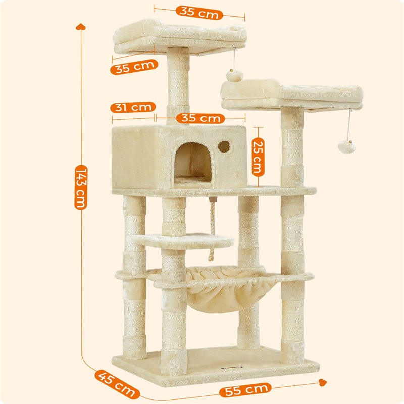 Penacook 143cm H Cat Tree