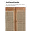 Armoire d'appoint moderne simple en rotin tissé