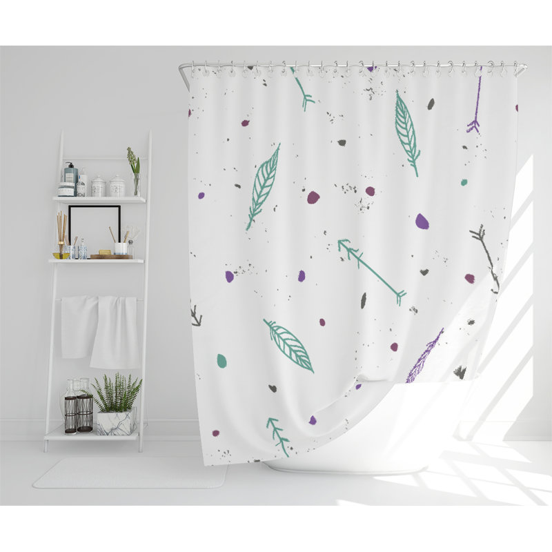 Divisadero Polyester Shower Curtain Set