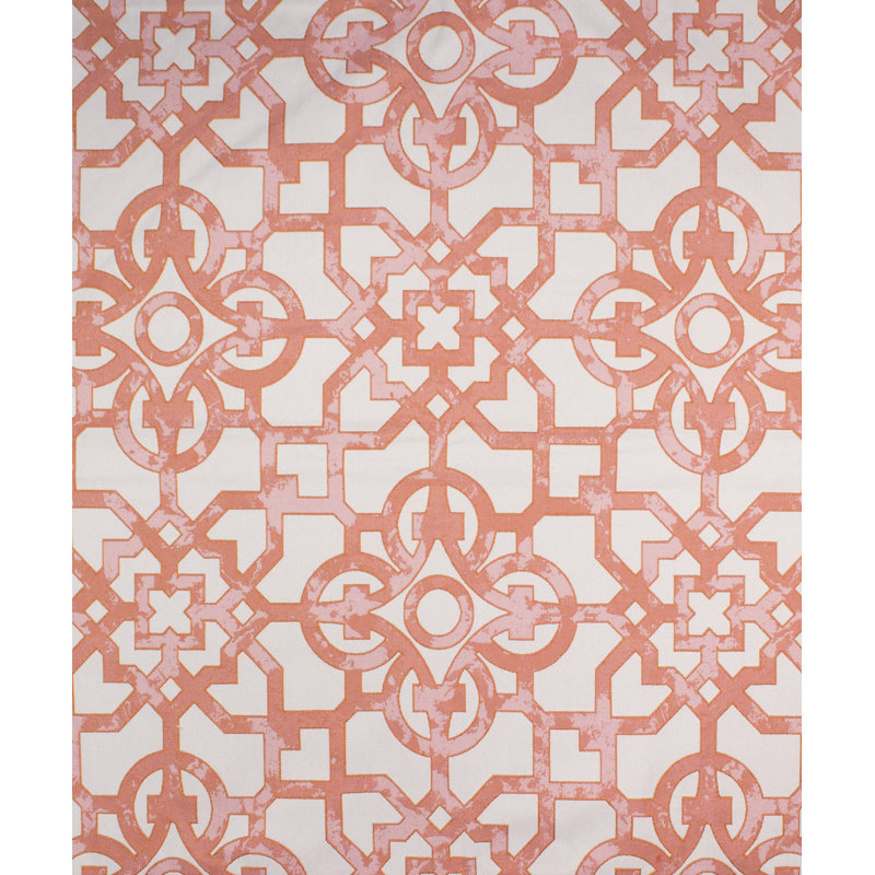 Knotwork Geranium Fabric