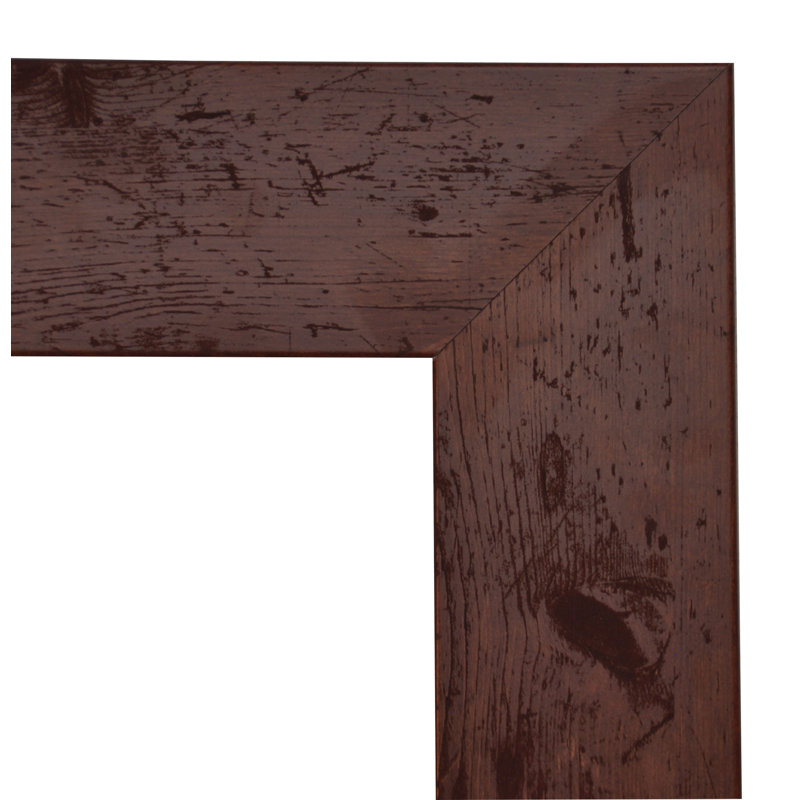 Hinatea Wood Flat Wall Mirror, 39" H x 73.5" W