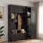 5-in-1 Hall Tree With Bench, Coat Rack, Drawers, Cabinets And Extra-large Side Storage Space-450115723
