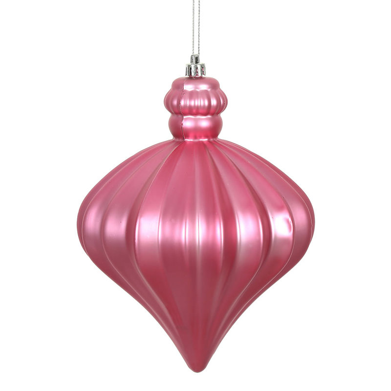 Ornement de Noël oignon 6 po, Mauve