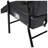 Reclining Salon Shampoo Chair with Footrest - Heavy Duty Barber Hair Stylist Chair, PU Leather Black Beauty Spa Equipment