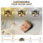 Mini ventilateur de plafond en cage 12 po avec lumière et télécommande - blanc-556446522-556446529