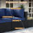 8-Piece Patio Furniture Set with Propane Gas Fire Pit Table-599686342-599686392