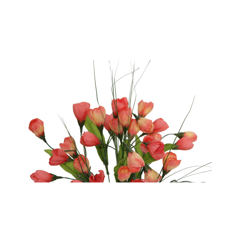Buisson artificiel Crocus, Orange