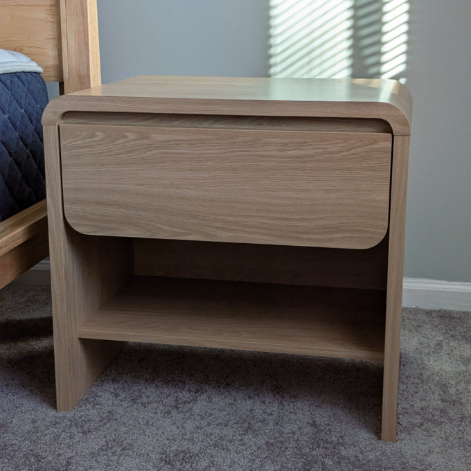 Wade Logan® Rickie 1-Drawer End Table with Storage & ...