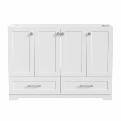 Meuble-lavabo simple 48 po Modern White