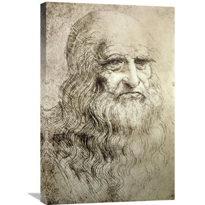 " Self-Portrait C1515 " by Leonardo Da Vinci