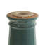 Rennes Glazed Ceramic Bird Bath - Turquoise