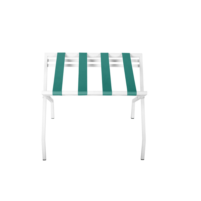 Porte-bagages Suba, Turquoise / blanc
