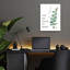 Art mural en verre «Greenery 3 Loved» par Danhui Nai-661218054