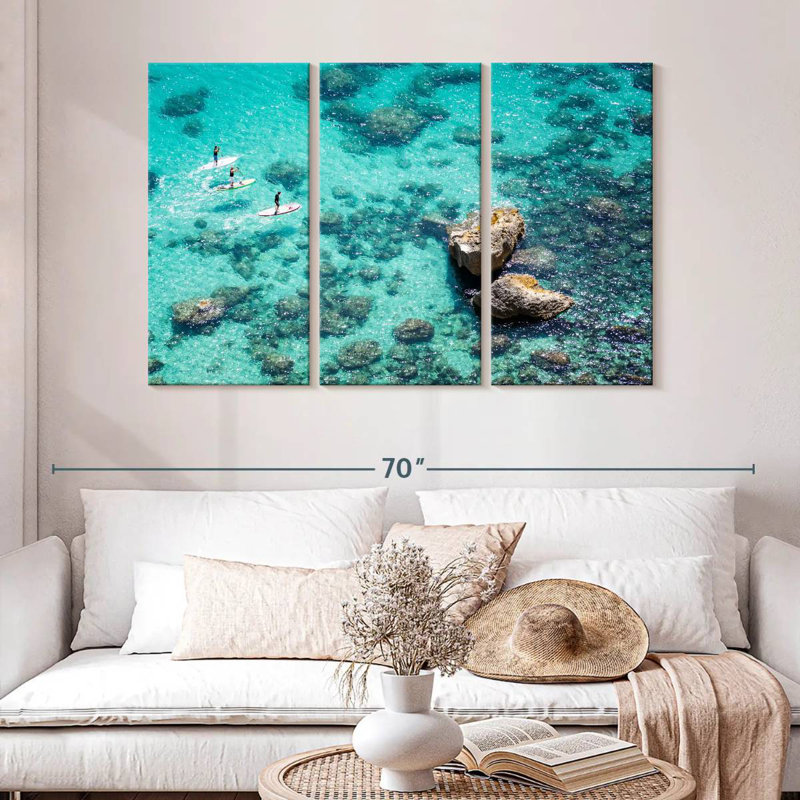 Senne Ocean Surfers, 32" H x 50" W