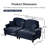 Elegant Mid Century Large Sofa-806507865