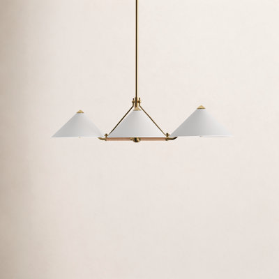 2 - Light Dimmable Kitchen Island Chandelier