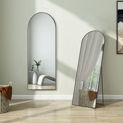 Metal Arched Full Length Mirror (set Of 2)