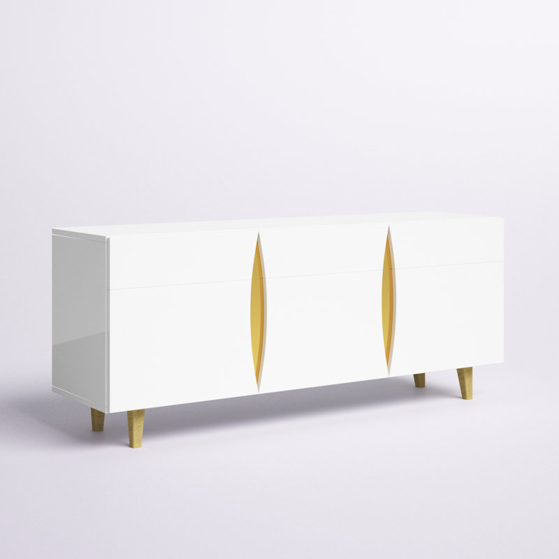 Buffet de 59,1 po Auberon, Blanc