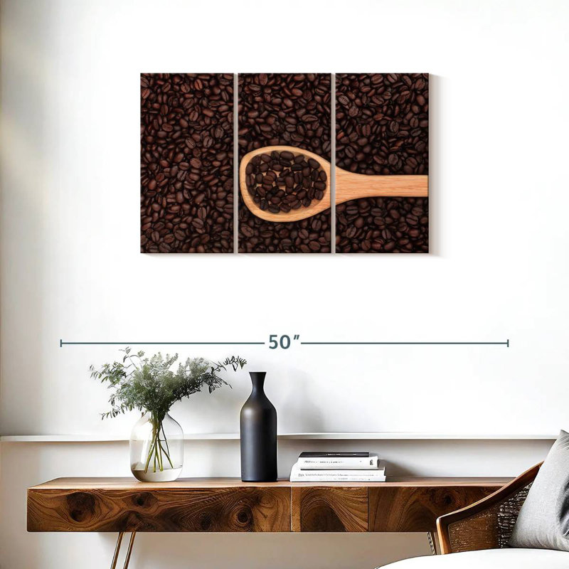 Yarlin Coffee Beans On Spoon, 20" H x 33" W