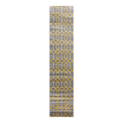 Glam Gray/Gold Area Rug