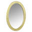 Bureau de maquillage avec miroir ovale-1270878150