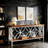 Stylish Coffee Table,Nordic Style Sofa Table,2-Tier Console Table