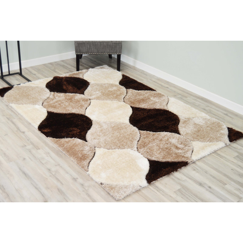 Tapis brun / beige Cromley, Rectangle 8 pi x 10 pi 5 po