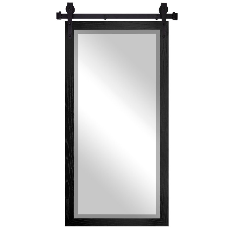  Miroir biseauté Ozark, Noir