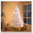 6FT Sliver Pre-Lit Artificial Christmas Tree-2022724841