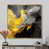 Gold Floater Framed